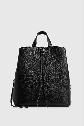 Rebecca Minkoff Darren Backpack – Women’s Leather Backpack, Fashion Backpack for Women, Adjustable Shoulder Strap, Chic Backpack Purse, Fashion Designer Backpack