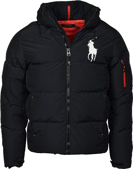 Polo Ralph Lauren Men's Big Pony Hooded Down Puffer Jacket